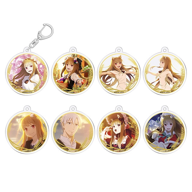 狼と香辛料 トレーディングアクリルキーホルダーコレクション 【全8種】 ランダム1個