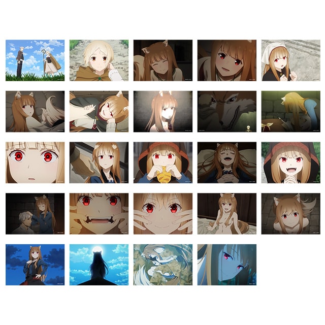 狼と香辛料 トレーディングブロマイドコレクション2枚セット 【全24種】 ランダム1パック