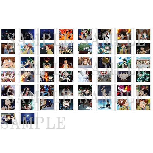 僕のヒーローアカデミア THE MOVIE ワールド ヒーローズ ミッション ぱしゃこれ 【全50種】 ランダム1BOX（10パック入り）セット