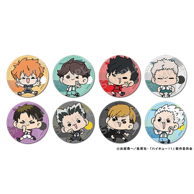 ハイキュー!! mochocho Vol.2 トレーディングレザーバッジ 【A】 全8種 ランダム1個