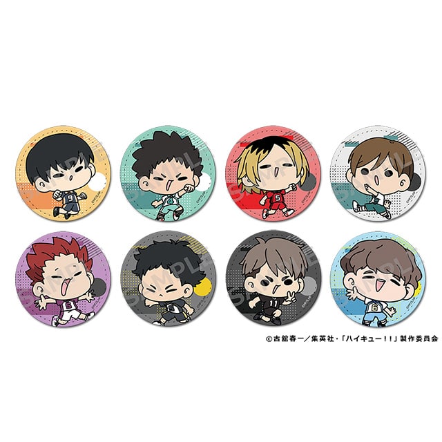ハイキュー!! mochocho Vol.2 トレーディングレザーバッジ 【B】 全8種 ランダム1個