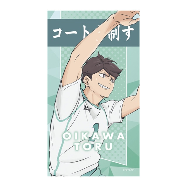 ハイキュー!! 10th Anniversary ステッカー 及川 徹