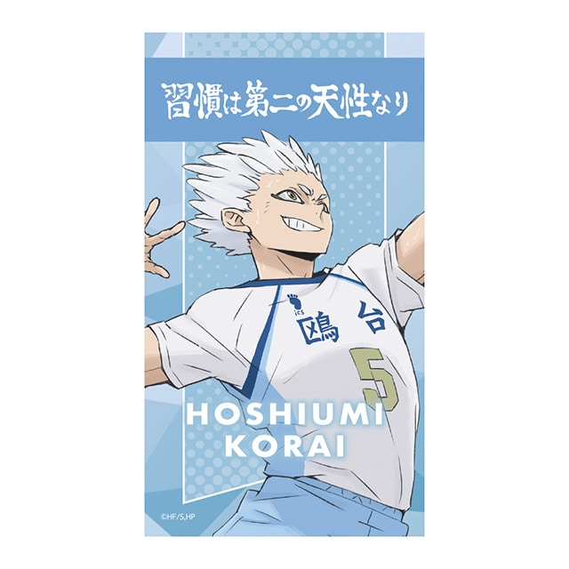 ハイキュー!! 10th Anniversary ステッカー 星海光来