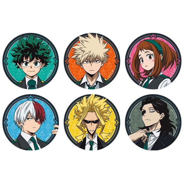 僕のヒーローアカデミア トレーディング缶バッジ グリニッシュコスチュームVer. 【全6種】 ランダム2個セット