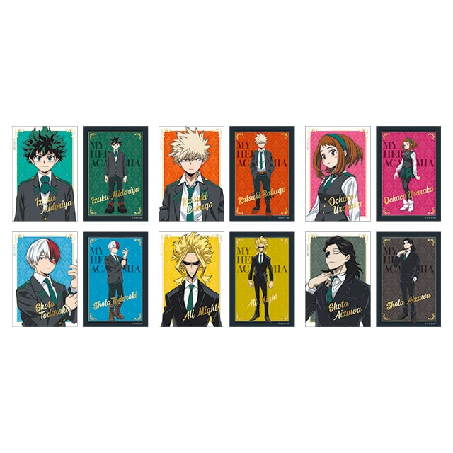 僕のヒーローアカデミア トレーディング箔押しカード グリニッシュコスチュームVer. 【全12種】 ランダム3枚セット