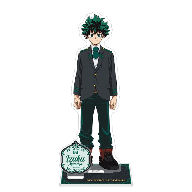 僕のヒーローアカデミア アクリルスタンド 緑谷出久 グリニッシュコスチュームVer.