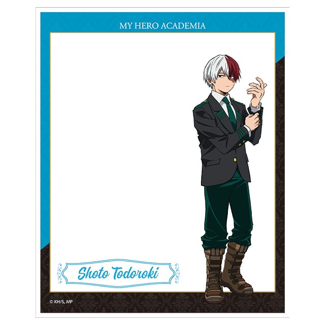 僕のヒーローアカデミア アクリルフォトフレームカード 轟 焦凍 グリニッシュコスチュームVer.