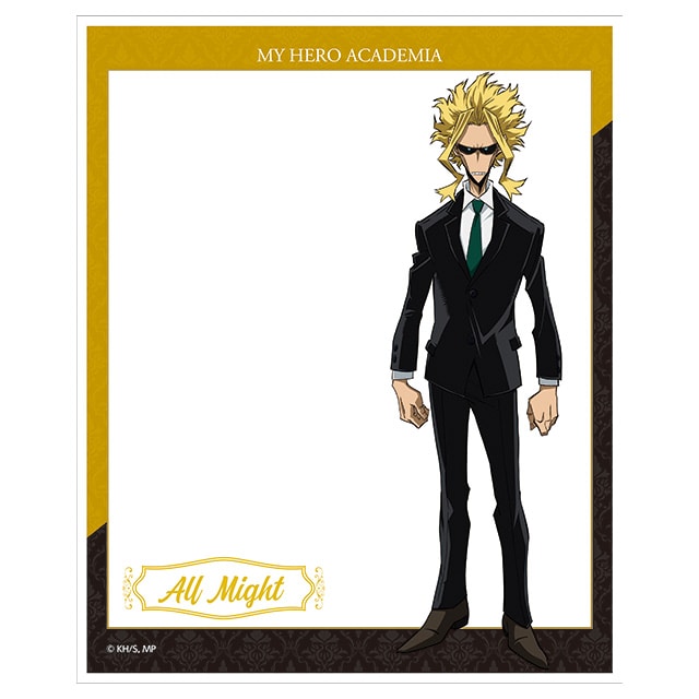 僕のヒーローアカデミア アクリルフォトフレームカード オールマイト グリニッシュコスチュームVer.