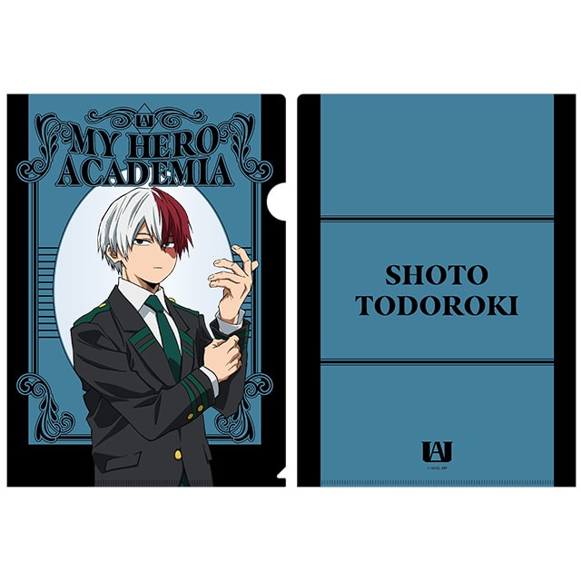 僕のヒーローアカデミア クリアファイル 轟 焦凍 グリニッシュコスチュームVer.