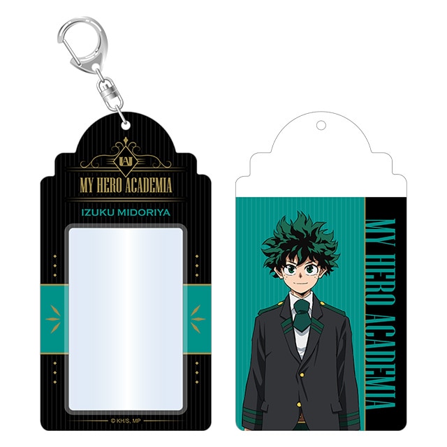 僕のヒーローアカデミア カードホルダー 緑谷出久 グリニッシュコスチュームVer.