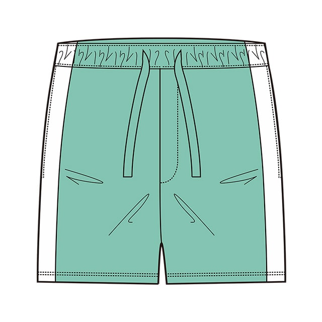 ハイキュー!! 高校ユニフォーム ハーフパンツ 青葉城西高校 XL