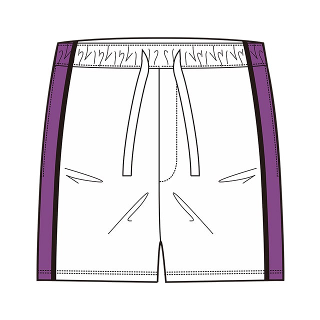 ハイキュー!! 高校ユニフォーム ハーフパンツ 白鳥沢学園高校 M