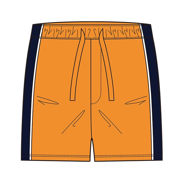 ハイキュー!! 高校ユニフォーム セカンド ハーフパンツ 烏野高校 XL