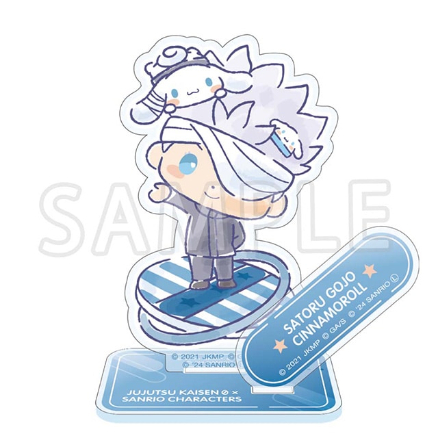 劇場版 呪術廻戦 0×サンリオキャラクターズ アクリルスタンド 五条 悟×シナモロール Ver.2