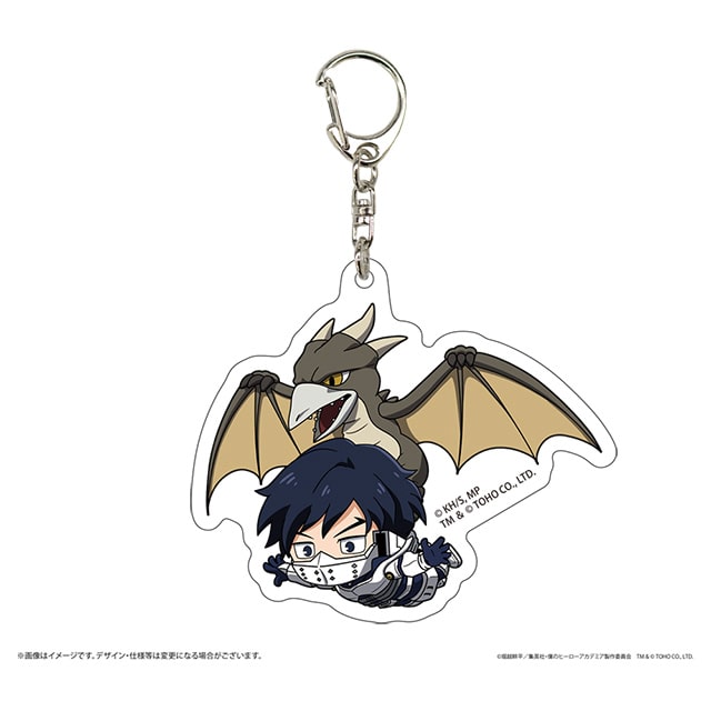 僕のヒーローアカデミア ゴジラコラボ アクリルキーホルダー 飯田天哉＆ラドン