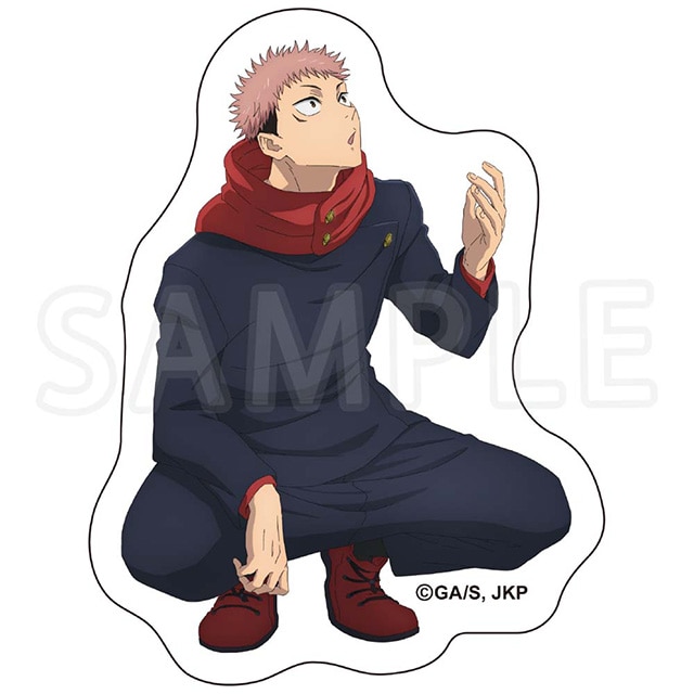 呪術廻戦 ダイカットステッカー 虎杖悠仁