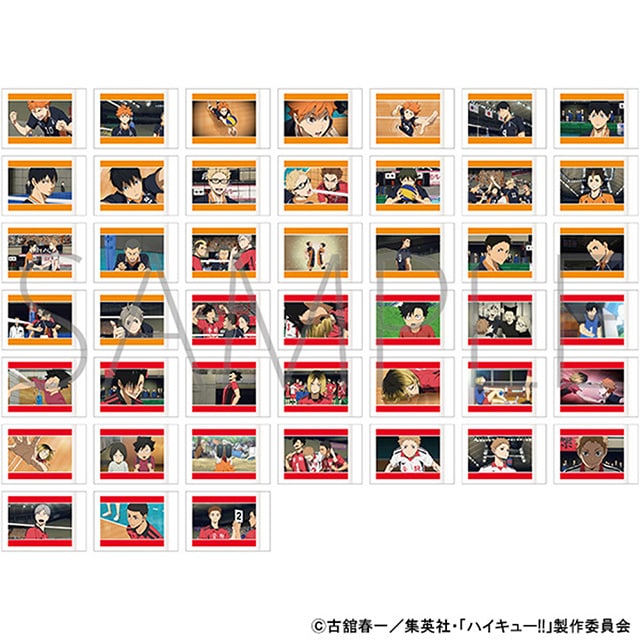 『劇場版ハイキュー!! ゴミ捨て場の決戦』 ぱしゃこれ Vol.2 【全40種】 ランダム1BOX （10パック入り）セット