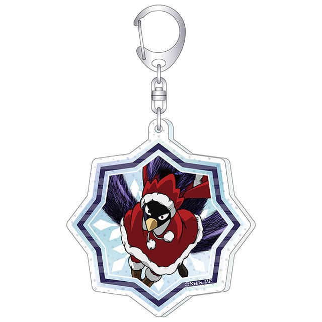 僕のヒーローアカデミア メリれ！クリスマス！ ラメ入りアクリルキーホルダー 常闇踏陰