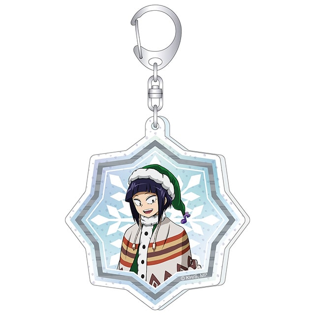 僕のヒーローアカデミア メリれ！クリスマス！ ラメ入りアクリルキーホルダー 耳郎響香