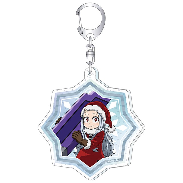 僕のヒーローアカデミア メリれ！クリスマス！ ラメ入りアクリルキーホルダー エリ