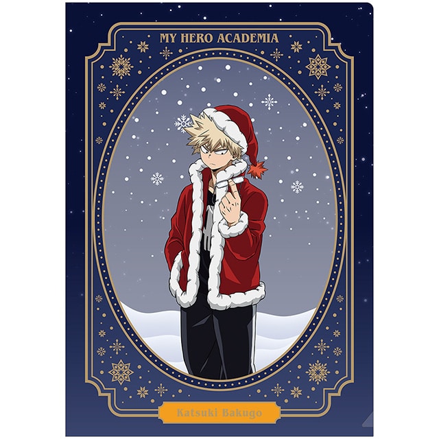 僕のヒーローアカデミア メリれ！クリスマス！ クリアファイル 爆豪勝己