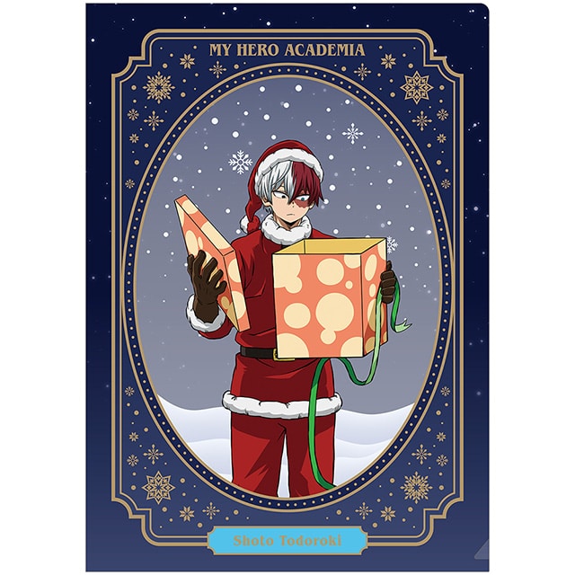 僕のヒーローアカデミア メリれ！クリスマス！ クリアファイル 轟 焦凍