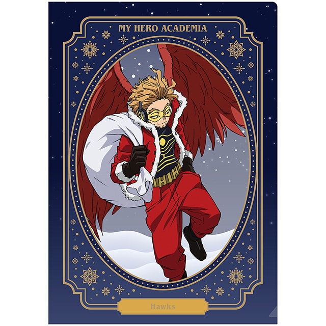 僕のヒーローアカデミア メリれ！クリスマス！ クリアファイル ホークス