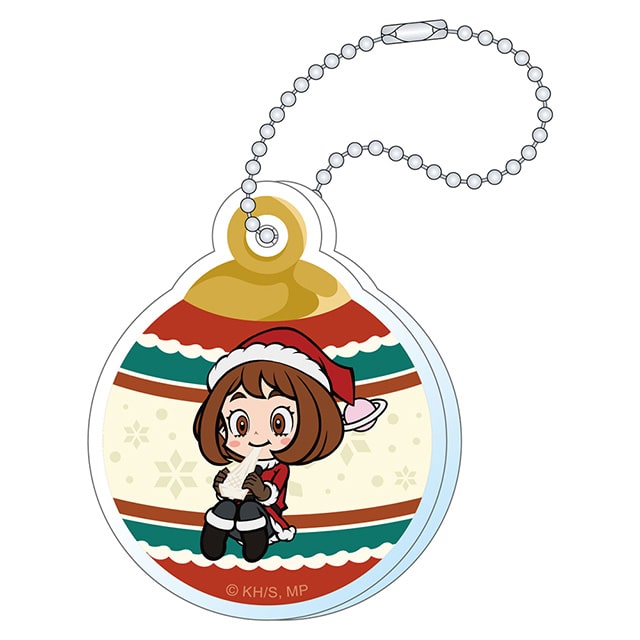 僕のヒーローアカデミア メリれ！クリスマス！ オーナメント風アクリルキーホルダー 麗日お茶子