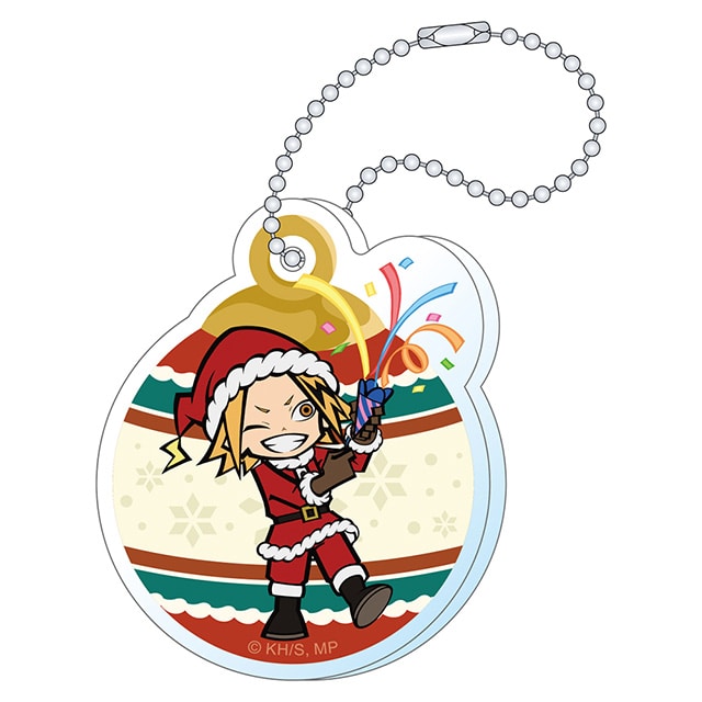 僕のヒーローアカデミア メリれ！クリスマス！ オーナメント風アクリルキーホルダー 上鳴電気
