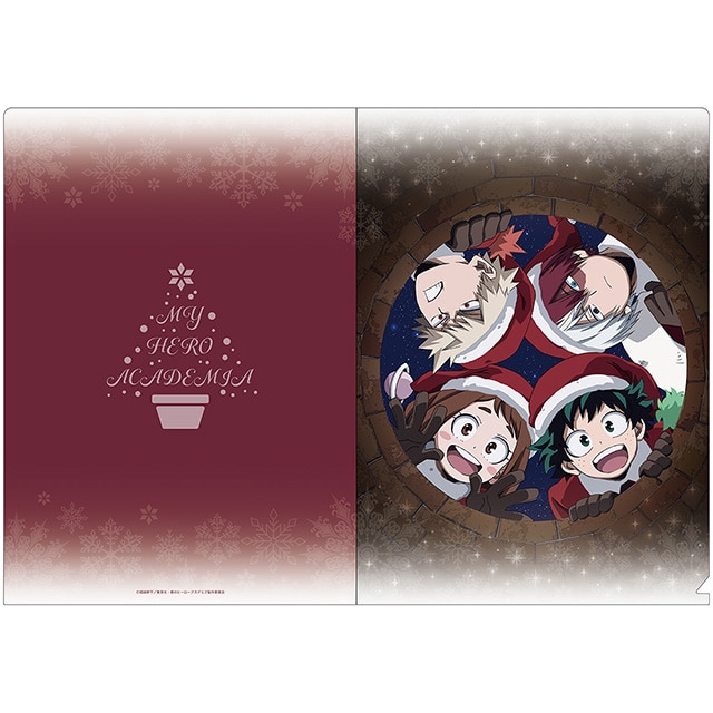 僕のヒーローアカデミア メリれ！クリスマス！ クリアファイル