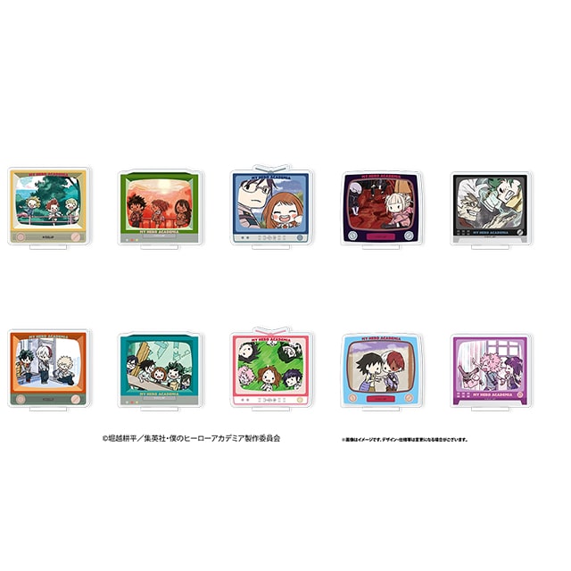 僕のヒーローアカデミア グラフアート トレーディングアクリルぷちスタンド 【全10種】 ランダム1個
