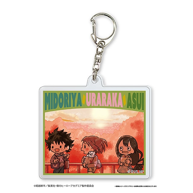 僕のヒーローアカデミア グラフアート アクリルキーホルダー D