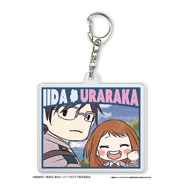 僕のヒーローアカデミア グラフアート アクリルキーホルダー E