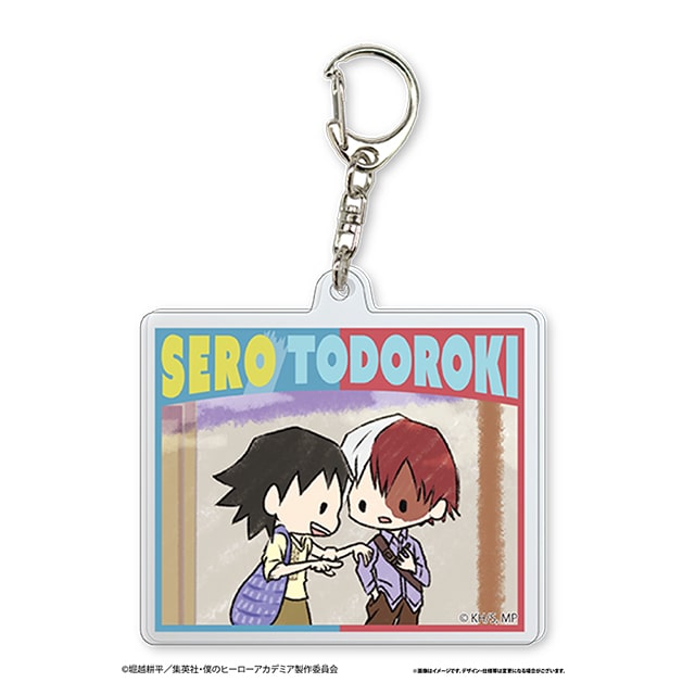 僕のヒーローアカデミア グラフアート アクリルキーホルダー F