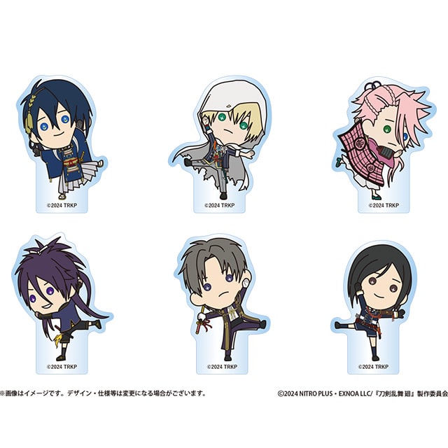 刀剣乱舞 廻 -虚伝 燃ゆる本能寺- たすっこ トレーディングミニアクリルブロック 【全6種】 ランダム2個セット