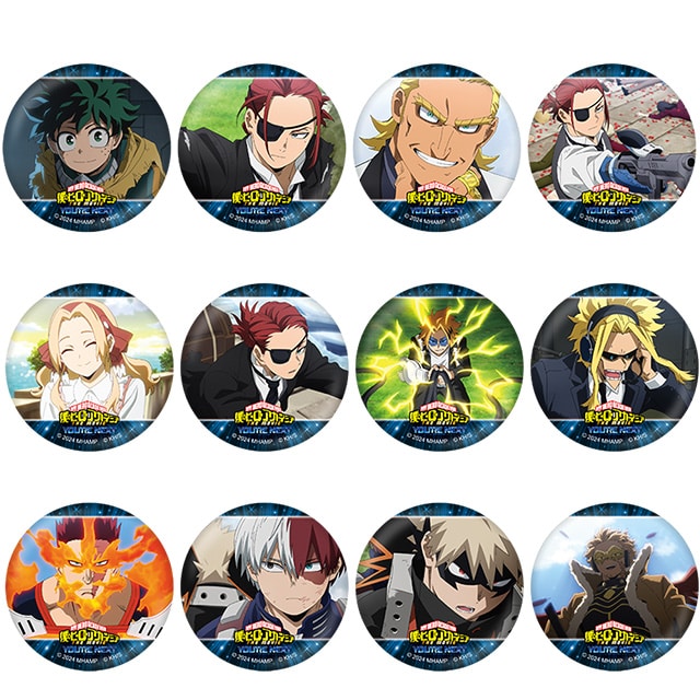 僕のヒーローアカデミア THE MOVIE ユアネクスト トレーディング場面写缶バッジ Vol.2 【全12種】 ランダム3個セット