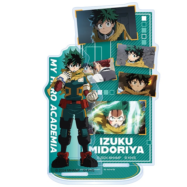 僕のヒーローアカデミア THE MOVIE ユアネクスト 場面写付きアクリルスタンド 緑谷出久