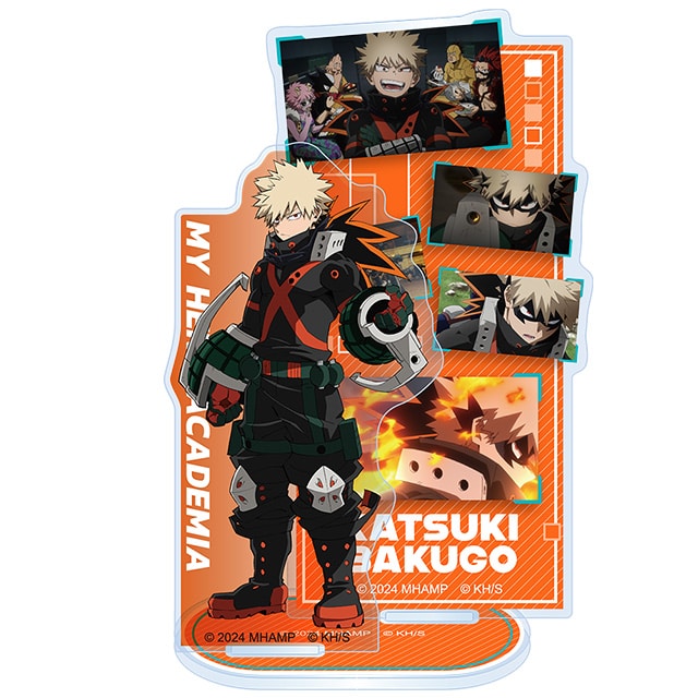 僕のヒーローアカデミア THE MOVIE ユアネクスト 場面写付きアクリルスタンド 爆豪勝己