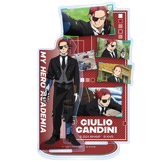 僕のヒーローアカデミア THE MOVIE ユアネクスト 場面写付きアクリルスタンド ジュリオ・ガンディー二