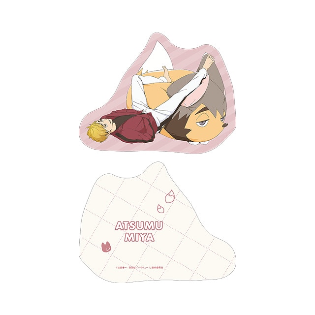 ハイキュー!! 描き下ろしダイカットクッション 宮 侑 JF2024 Ver.