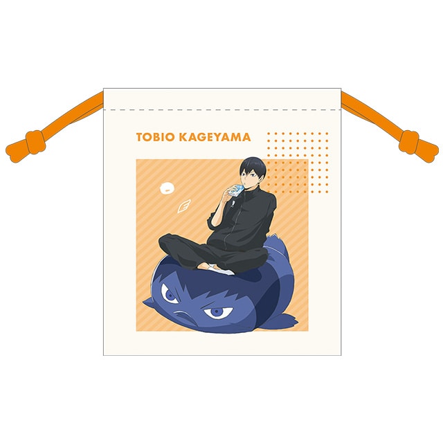 ハイキュー!! 描き下ろし巾着 影山飛雄 JF2024 Ver.