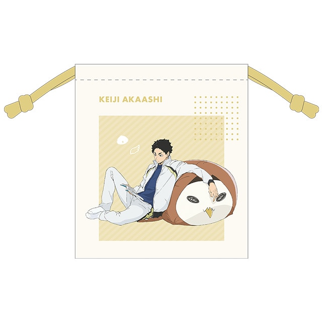 ハイキュー!! 描き下ろし巾着 赤葦京治 JF2024 Ver.