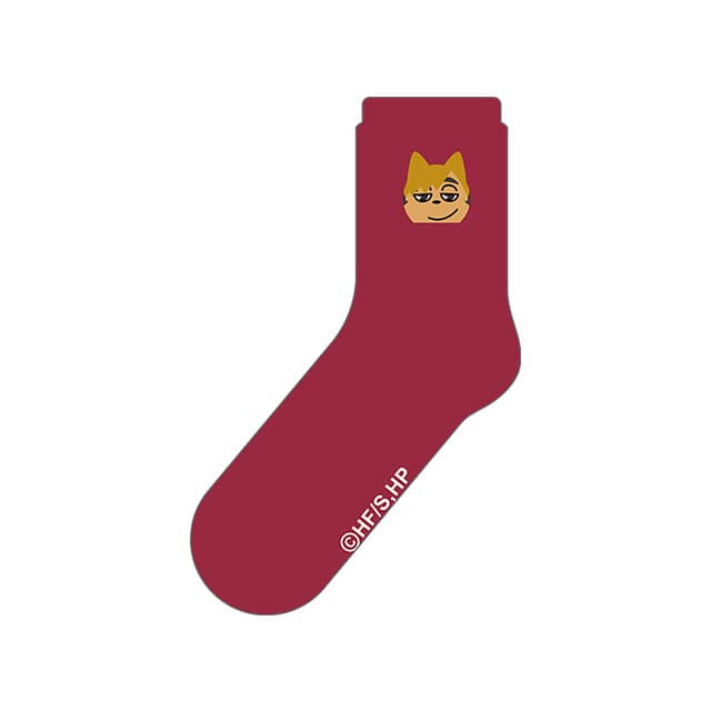 ハイキュー!! 刺繍ソックス ツムキツネ