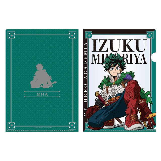 僕のヒーローアカデミア 描き下ろしクリアファイル 緑谷出久 JF2025 Ver.