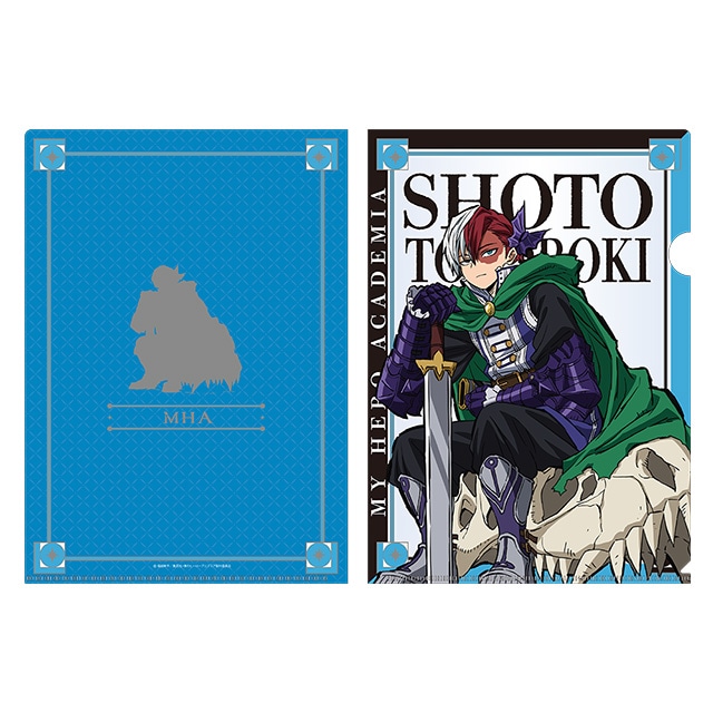 僕のヒーローアカデミア 描き下ろしクリアファイル 轟 焦凍 JF2025 Ver.