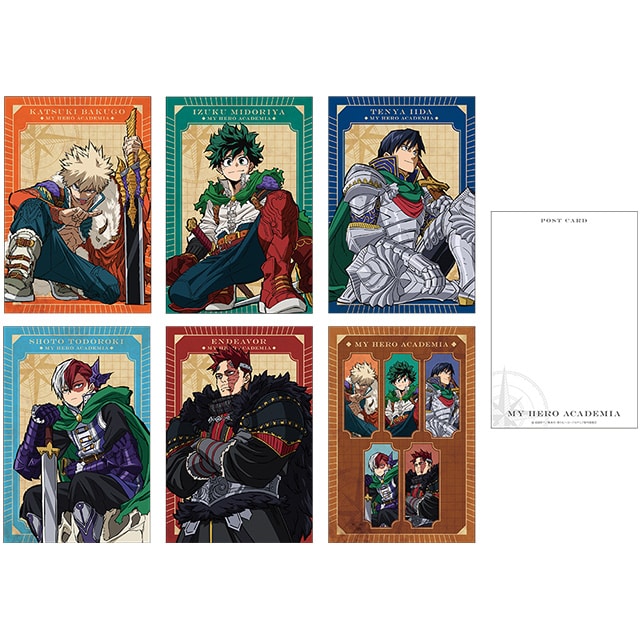 僕のヒーローアカデミア 描き下ろしポストカードセット JF2025 Ver.
