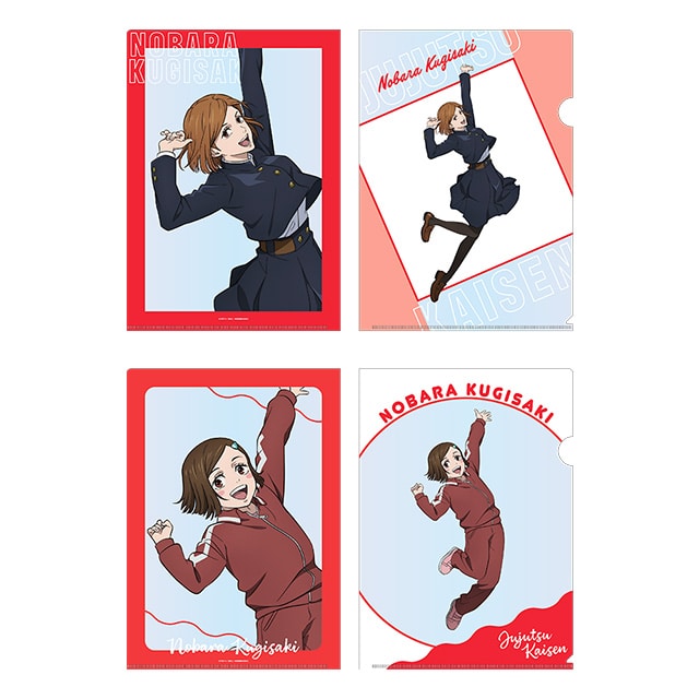 呪術廻戦 描き下ろしクリアファイル2枚セット 釘崎野薔薇 JF2025 Ver.