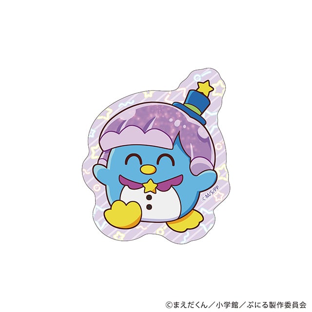 『ぷにるはかわいいスライム』 ミニキャライラスト ダイカットスマホステッカー04 昔の姿のかわいいぷにる