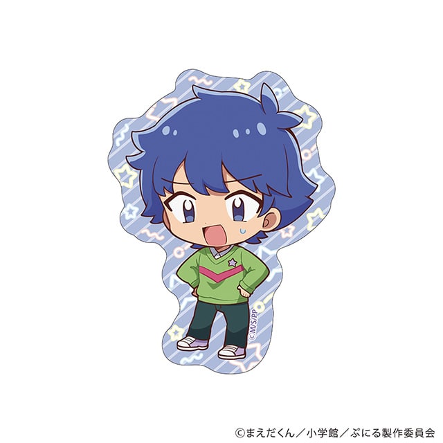 『ぷにるはかわいいスライム』 ミニキャライラスト ダイカットスマホステッカー05 河合井コタロー