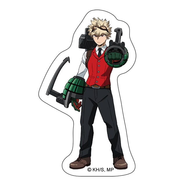 僕のヒーローアカデミア ダイカットステッカー 爆豪勝己